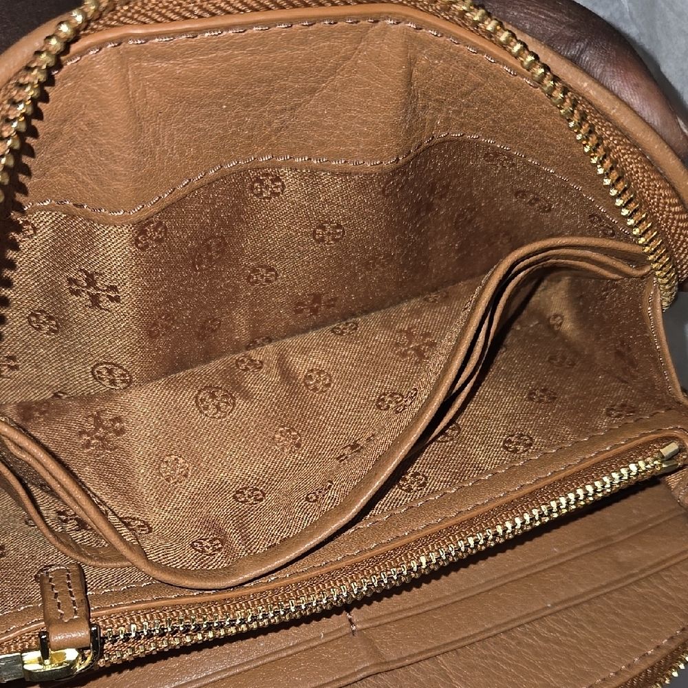 Tory Burch Brown Leather Wallet - Picture 8 of 16